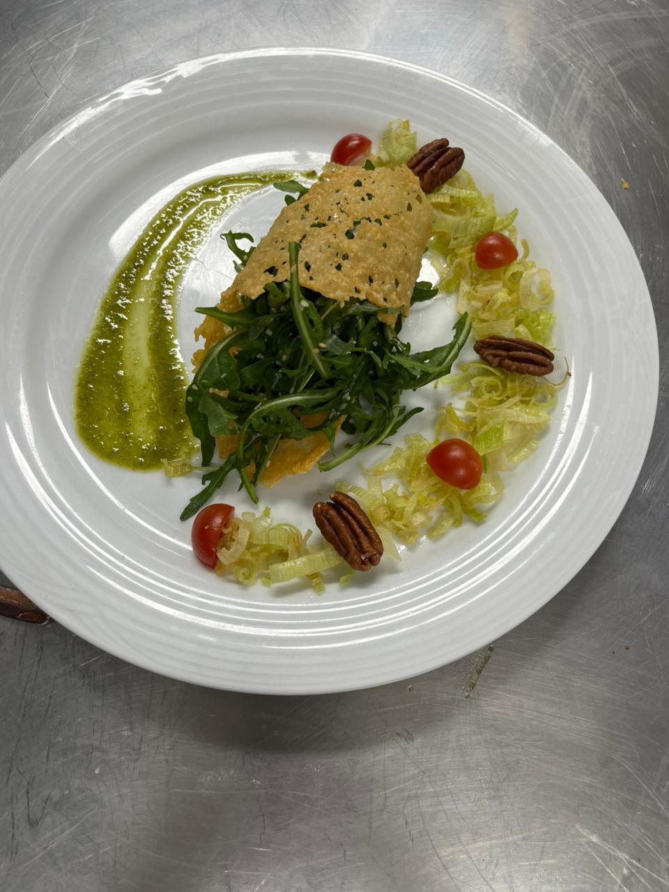 Ensalada gourmet de arúgula